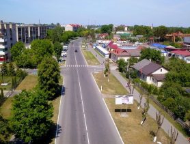 Как поменялась центральная улица в Ганцевичах за 15 лет