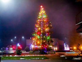Ганцевичи в огнях: как город готовится к встрече Нового 2021 года