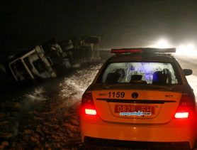 В Ганцевичах циклон «Ларс» опрокидывал машины и остановил поезд