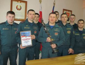 Ганцевичские спасатели стали лучшими в Брестской области