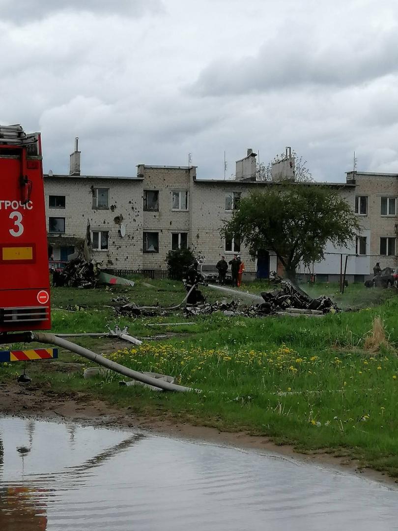 В Барановичах разбился военный самолёт. Есть жертвы