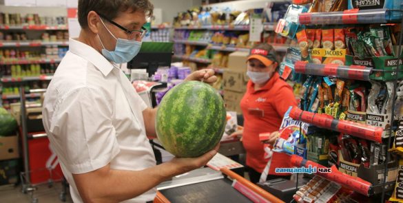Узнали, какого качества продают арбузы и дыни в Ганцевичах