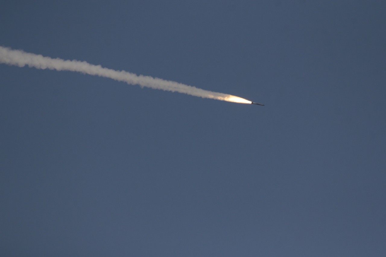 Военнослужащие работали по реальным ракетам-имитаторам цели