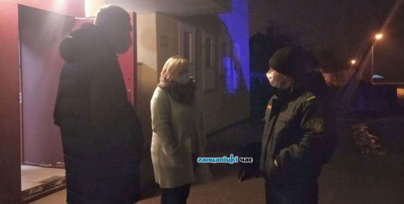 На презентацию в Ганцевичах вызвали милицию