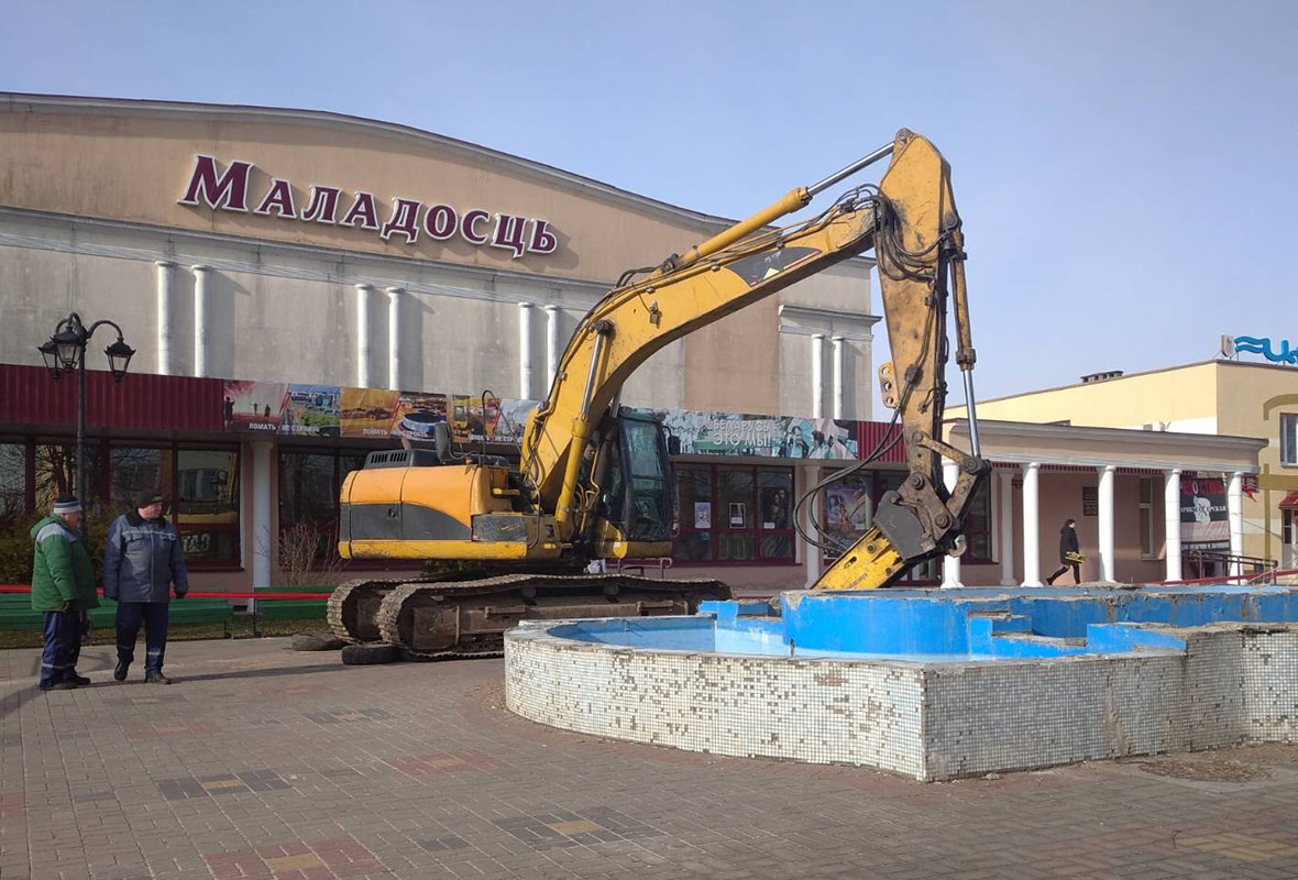 Новый фонтан сделают в Ганцевичах к областным дожинкам