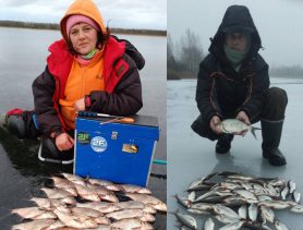 «Весь день клюёт, без перерыва»: что ловят рыбаки на водоёмах Брестской области
