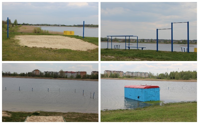 Пляж в Дрогичине