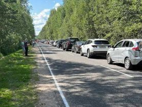 Перед погранпереходами в Беларуси скопились тысячи транспортных средств на выезд в Польшу и Литву