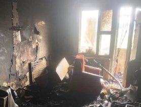 В Ивацевичском районе на пожаре спасли мужчину