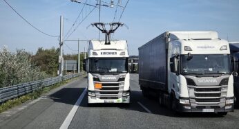 В Германии испытывают фуры по принципу троллейбуса