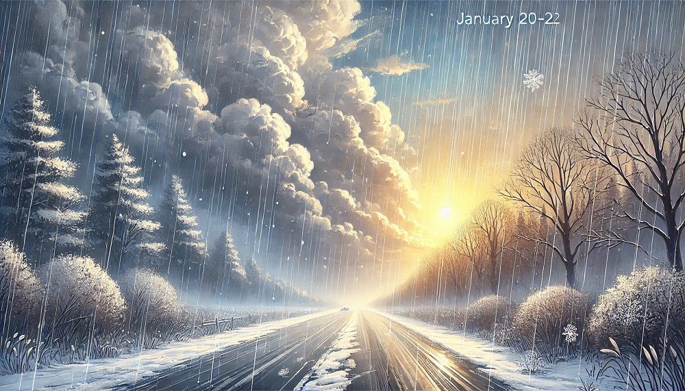 Погода в Беларуси 20-22 января 2025
