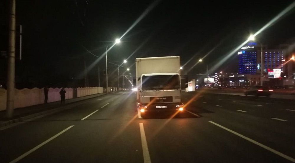 Человека сбил грузовик в Бресте