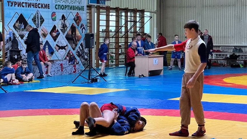 Турнир по самбо в Барановичах