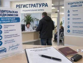 Водительская медкомиссия без очередей и беготни
