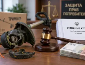 Пенсионер купил триммер и подал на продавца в суд