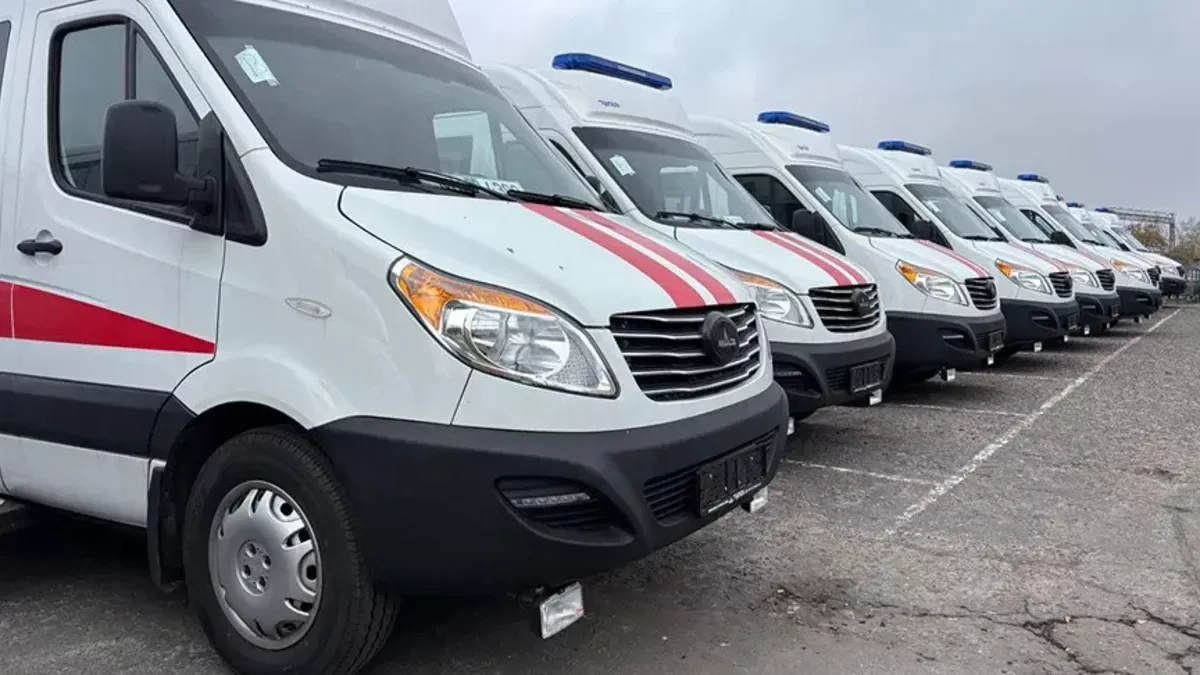 Скорая помощь Бреста получила 20 новых машин