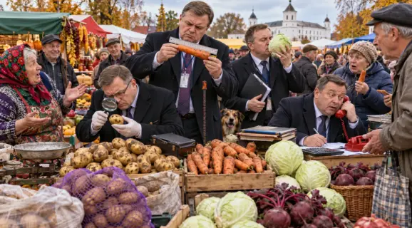 КГК выходит на ярмарку. В Брестской области объявлена охота на кривую морковку?