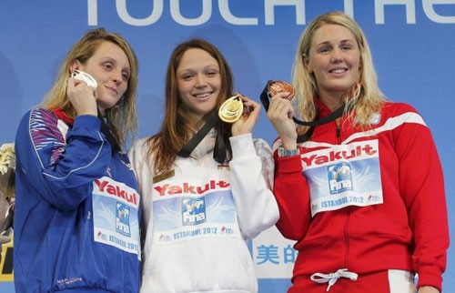 Александра Герасименя выиграла золото чемпионата мира на дистанции 50 м вольным стилем
