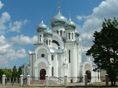 Свято-Тихоновская церковь в городе Ганцевичи