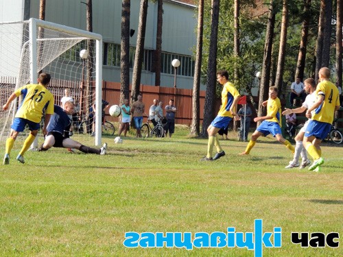 Товарищеский матч межу ФК «Ганцевичи» и ФК «Волна» (Пинск)