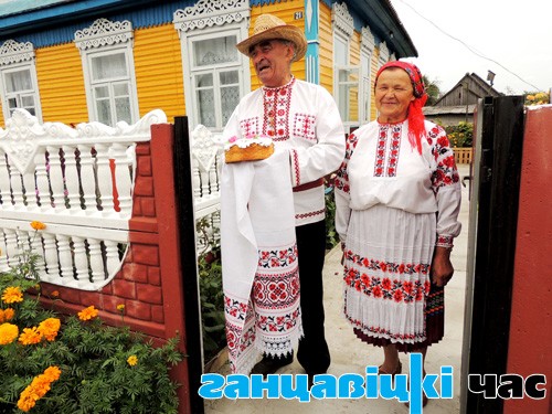 Аляксандр і Ульяна Віннікі гасцей сустракалі хлебам-соллю