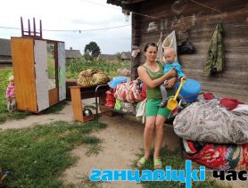 У Дзяніскавічах шматдзетная маці была гатова начаваць на вуліцы