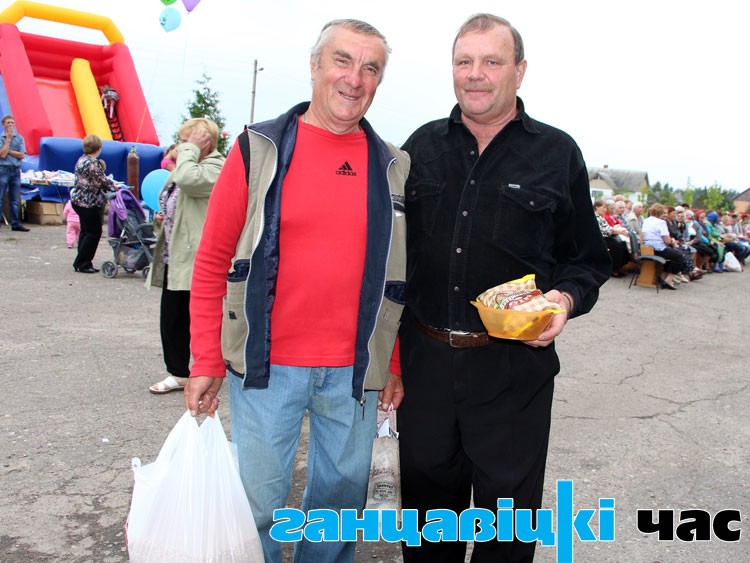 (Злева направа): Яўген Васільевіч Кандратовіч і Анатоль Мікалаевіч Гронскі