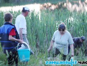 Конскую смагу  ў Агарэвічах наталяюць  з сажалкі