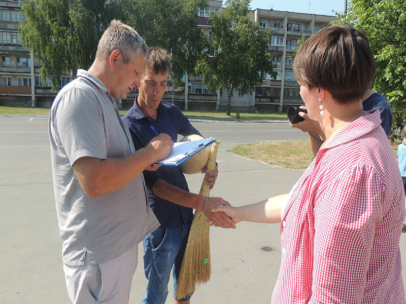 Ганцавічы. Збор подпісаў за Таццяну Караткевіч