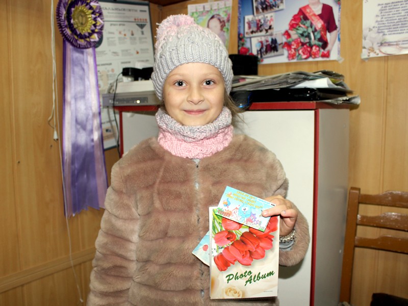 Настя Железная – 7 лет.