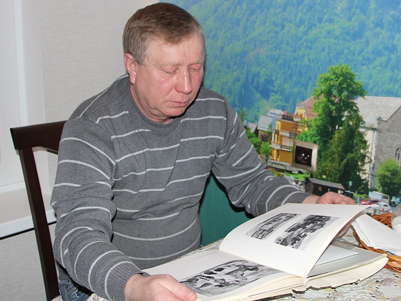 Племянник художника ганцевчанин Виктор Козак
