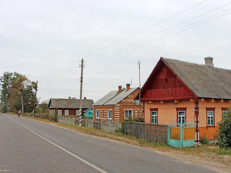 Улица в деревне Денисковичи. Фото с сайта www.gants-region.info