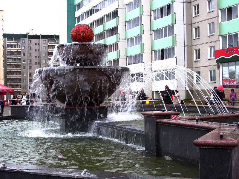 Фонтан в г. Верхняя Пышма