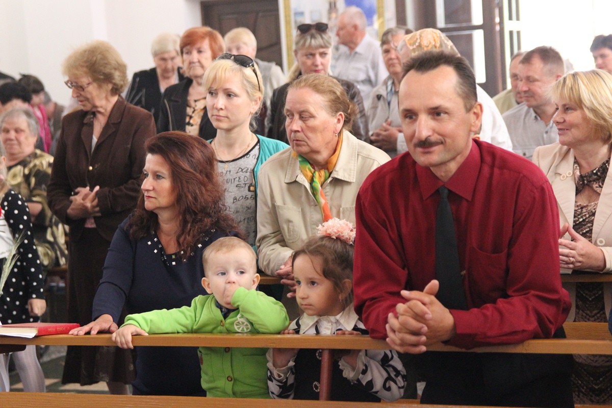 Служба в костёле г. Ганцевичи