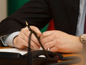 На «прямой телефонной линии»  – председатели