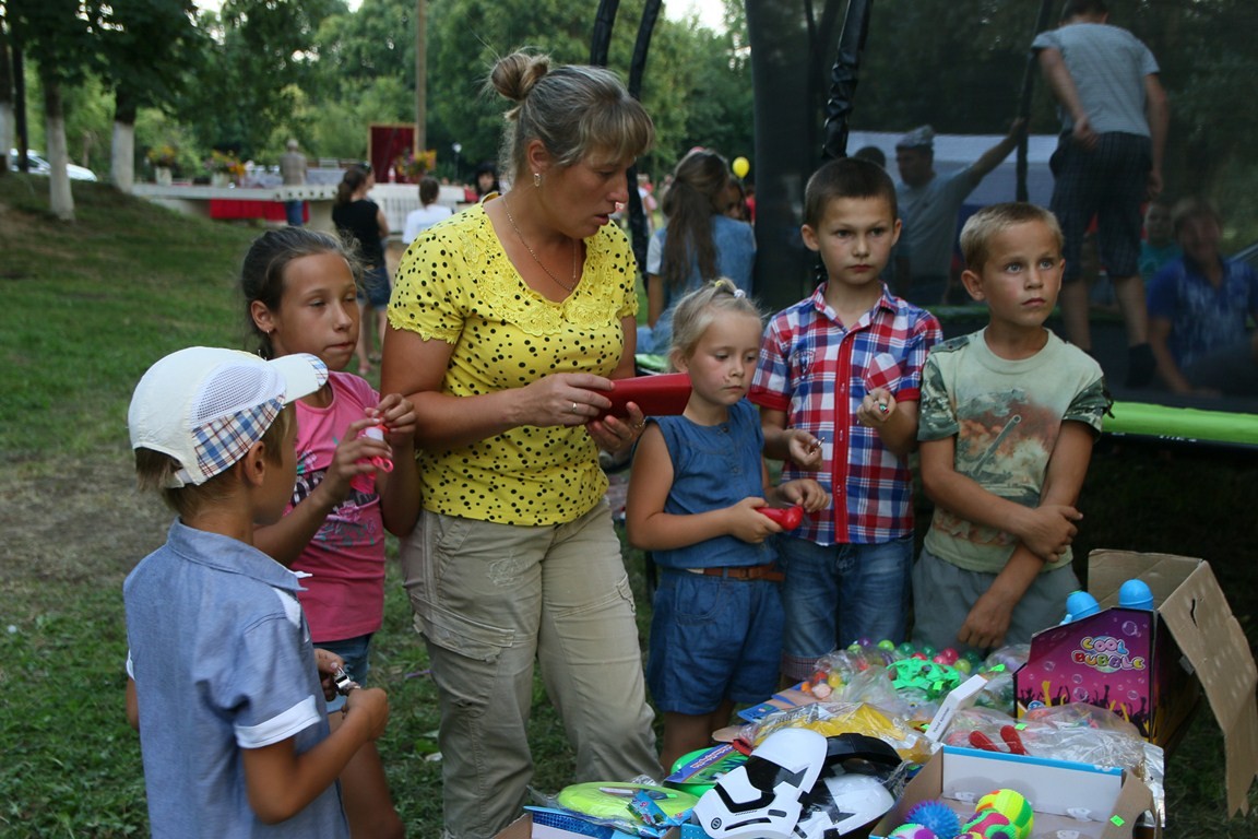 На свяце ў В. Круговічах.