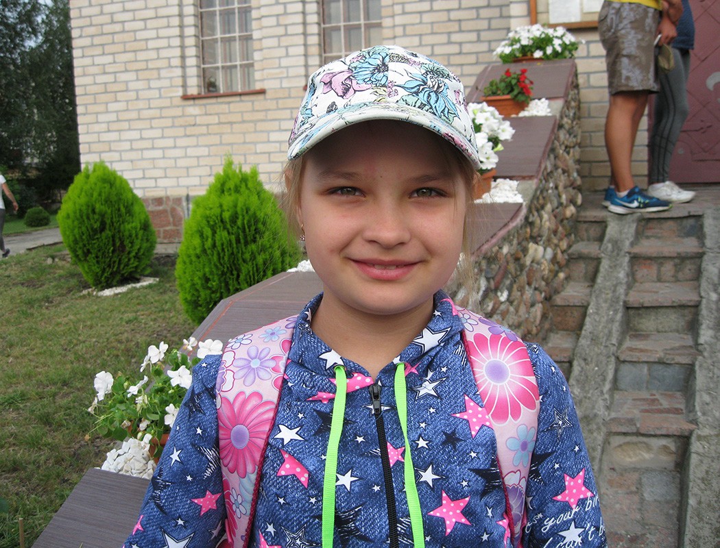 Вольга Абрамовіч (9 гадоў), г. Пінск.
