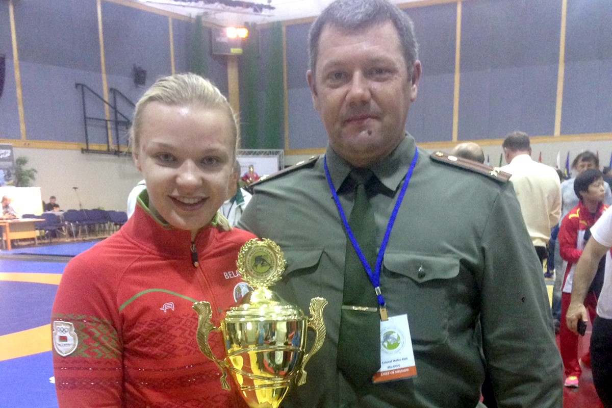 А.Савеня хочет стать чемпионкой.