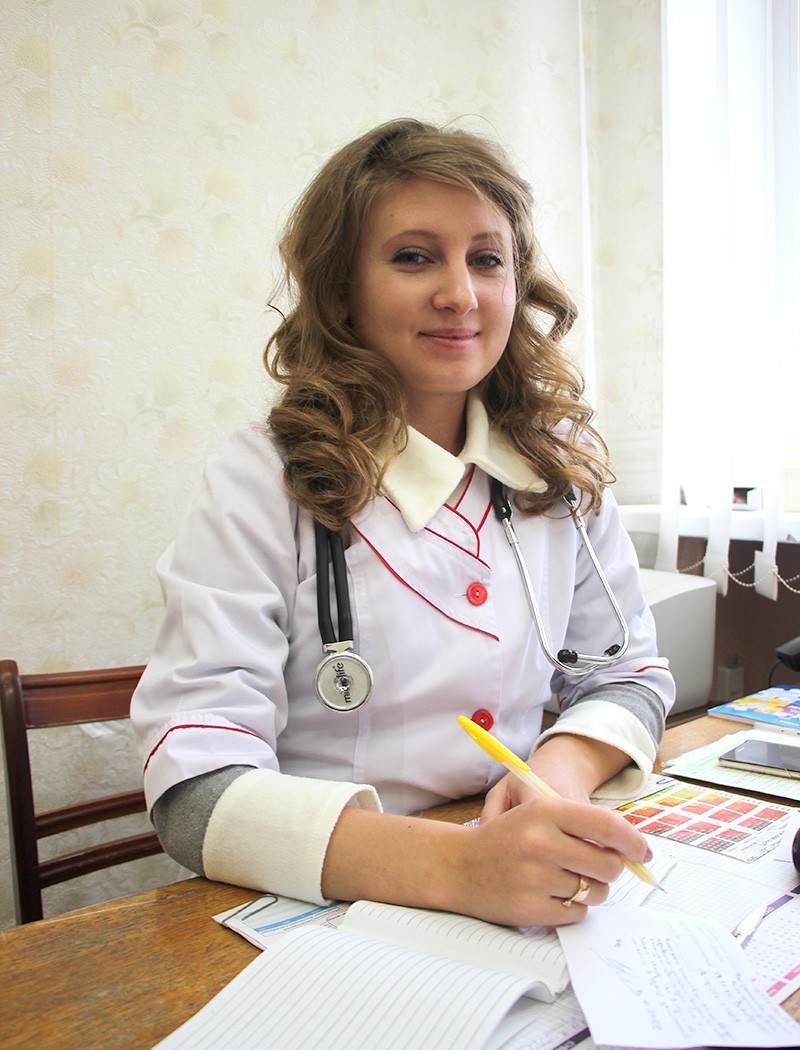 Ирина Чернявская врач-терапевт Ганцевичской ЦРБ