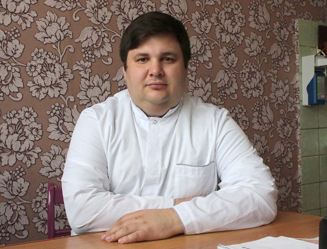 Врач-эндокринолог Ганцевичской ЦРБ Михаил Шмоц