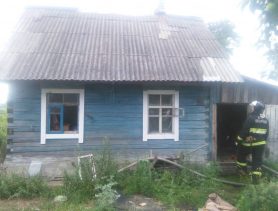 Спасатели подоспели вовремя. Хозяин из задымленного жилища сбежал