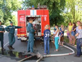 Спортивный юбилей: спасатели пробегутся по улицам города Ганцевичи
