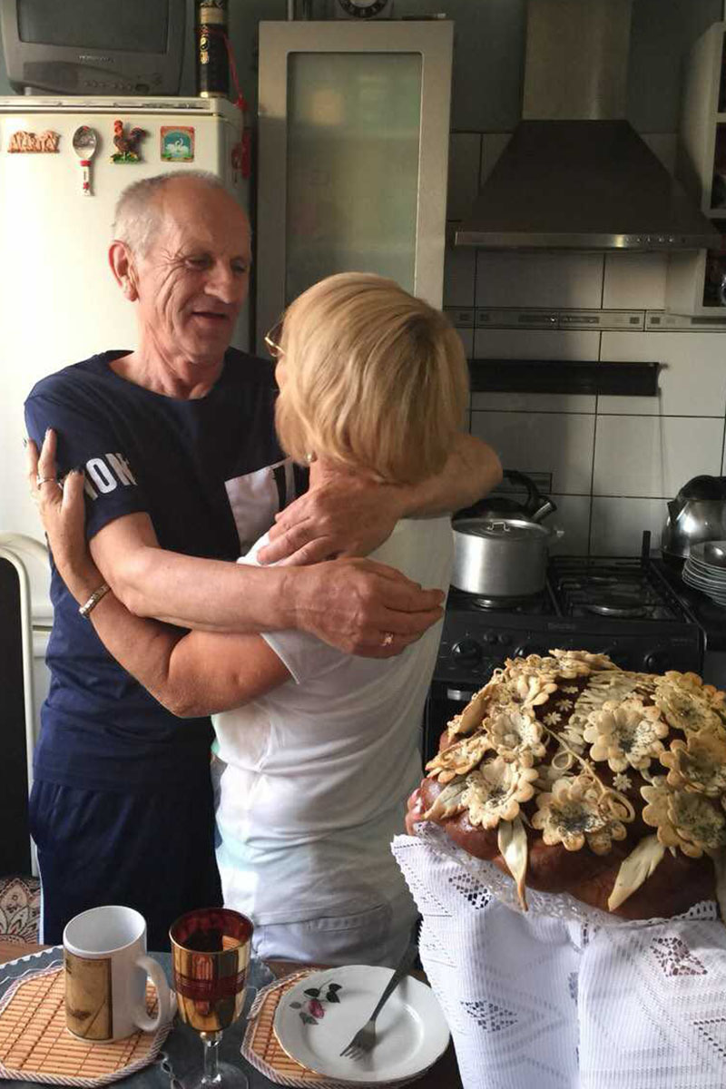 Супруги  Вячеслав и Зоя Лукашевич в этом году отметили рубиновую свадьбу