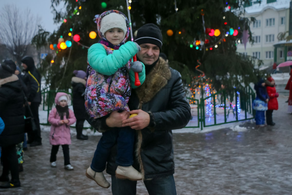 Владимир Рылач и его пятилетняя дочь Милана