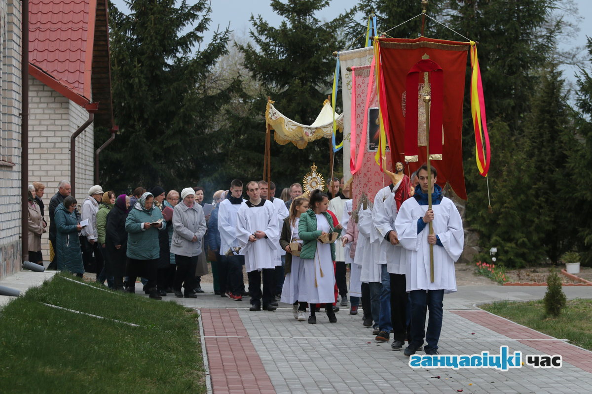 Католики Ганцевщины отметили Пасху