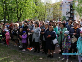 Як у Ганцавічах народ на Першамай гуляў