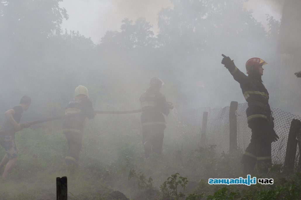 Пожар в Ганцевичах, 7 июня 2019 года