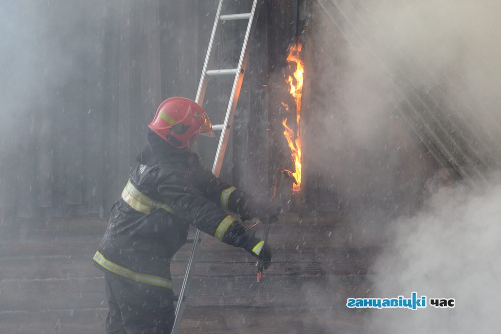 Пожар в Ганцевичах, 7 июня 2019 года