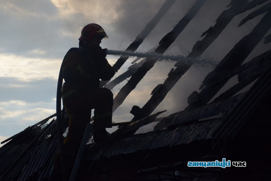 Пожар в Ганцевичах, 7 июня 2019 года