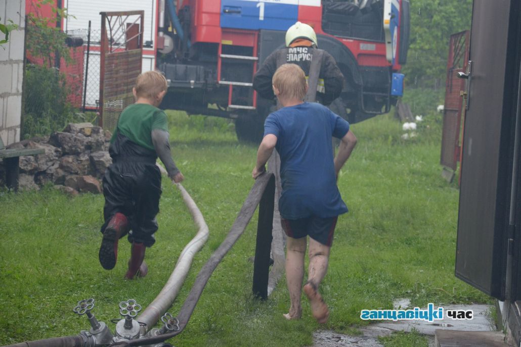 Пожар в Ганцевичах, 7 июня 2019 года